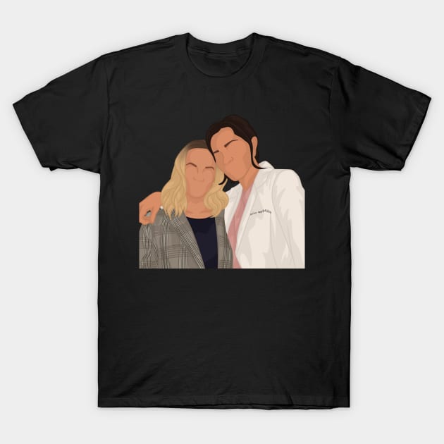 Carina Deluca & Maya Bishop | Station 19 T-Shirt by icantdrawfaces